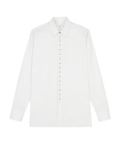 Givenchy Riveted Shirt In White