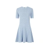 Givenchy Robe Courte Évasée In Blue