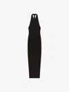 Givenchy Robe Du Soir En Jersey Avec Boutons Dans Le Dos In Black