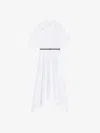Givenchy Voyou Short-sleeved Dress In White