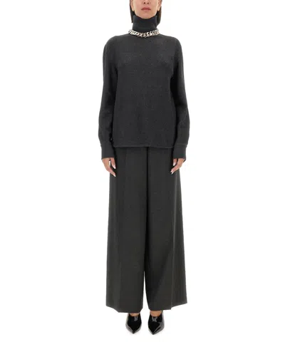 Givenchy Roll-neck Sweater In Gray