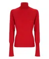 Givenchy Women's Open Back Sweater In Red