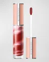 Givenchy Rose Liquid Lip Balm In Chilling Brown