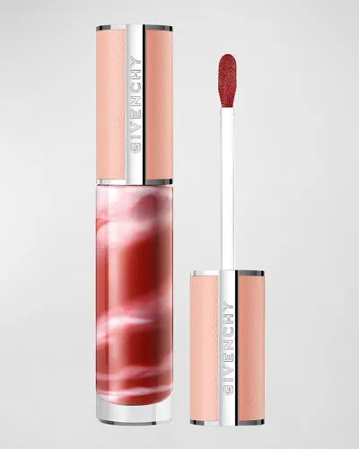 Givenchy Rose Liquid Lip Balm In Chilling Brown