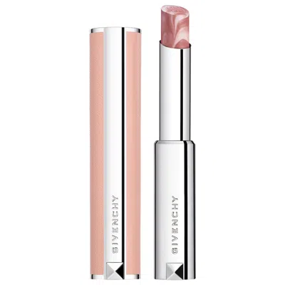 Givenchy Rose Perfecto Lip Balm 24h Hydration 110 Milky Nude .09 / 2.8g In Pattern