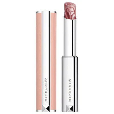 Givenchy Rose Perfecto Lip Balm 24h Hydration 117 Chilling Brown .09oz / 2.8g In Pink