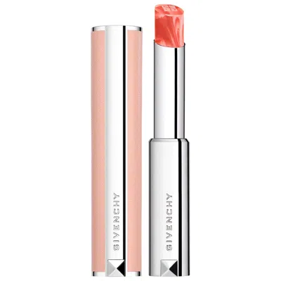 GIVENCHY ROSE PERFECTO LIP BALM 24H HYDRATION 304 CORALLY RED .09 OZ
