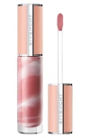 Givenchy Rose Perfecto Liquid Lip Balm In 210 Pink Nude