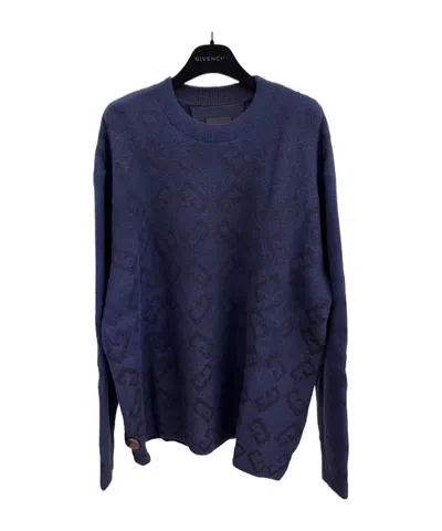 Givenchy Round-collar And Long-sleeved Sweater In Black