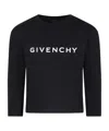 Givenchy Kids T-shirts And Polos Black In Black