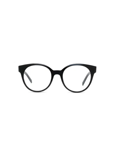 Givenchy Round-frame Glasses In 001