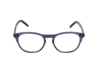 Givenchy Round Frame Glasses In Blue
