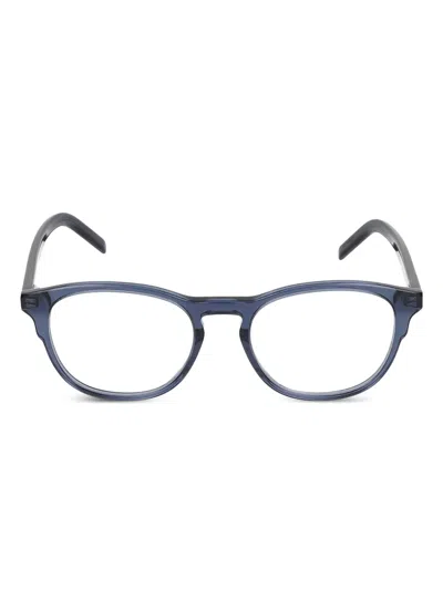 Givenchy Round-frame Glasses In Blue