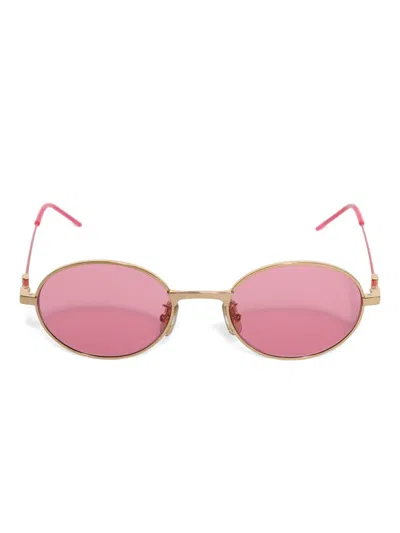 Givenchy Round-frame Sunglasses In Gold