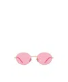 Givenchy Round Frame Sunglasses In Pink