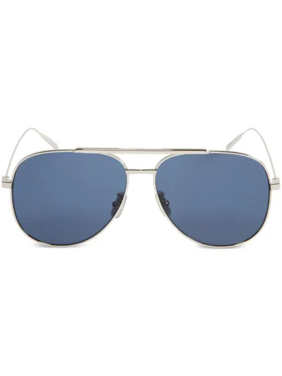 Givenchy Round-frame Sunglasses In Metallic