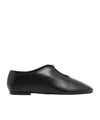 Givenchy 4g Liquid Nappa Leather Ballet Flats In Black