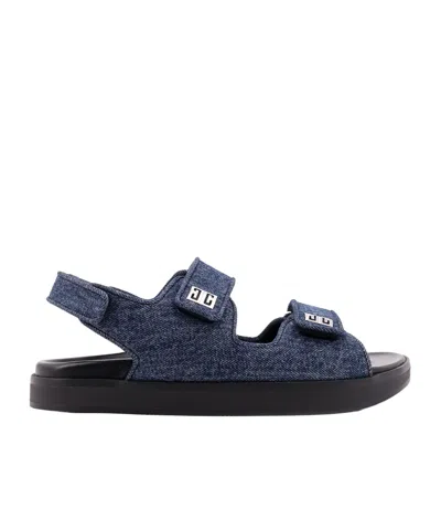 GIVENCHY GIVENCHY LOGO DETAILED STRAP SANDALS
