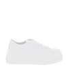 Givenchy Round-headed Low-top Lace-up Casual Shoes In White