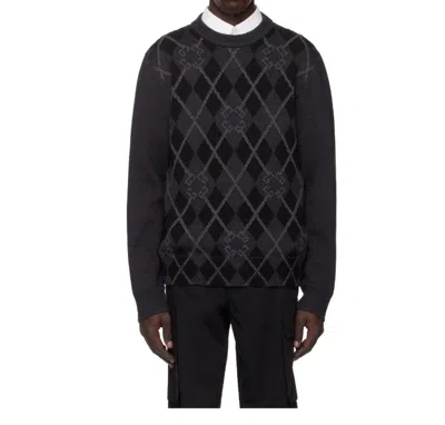 Givenchy Round-neck And Long-sleeved Sweater In Black