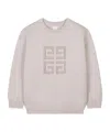 Givenchy Round-neck And Long-sleeved Sweater In Neutral