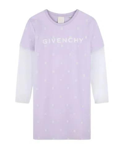 Givenchy Round Neck Dress In White