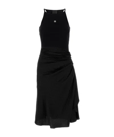 GIVENCHY GIVENCHY MONOGRAM 72 SLEEVELESS MIDI DRESS
