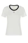 Givenchy Slim Fit T-shirt In Cotton And Crystals With 4g Detail
