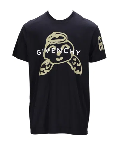 Givenchy Round-necked T-shirt In Black