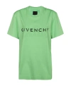 Givenchy Round-necked T-shirt In Green
