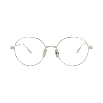 Pre-owned Givenchy Round Optical Glasses 'palladium/transparent' | Silver | Women's Size Onesize