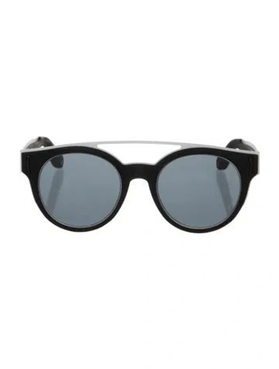Pre-owned Givenchy Round Tinted Sunglasses In Multi
