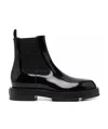 Givenchy Round Toe Ankle Boots In Black