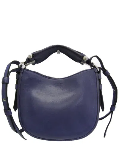 Pre-owned Givenchy Royal Blue Leather Shoulder Bag (authentic Pre-loved)