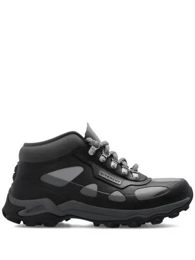 GIVENCHY GIVENCHY STIVALI ALLACCIATI BOGS IN GOMMA E NEOPRENE