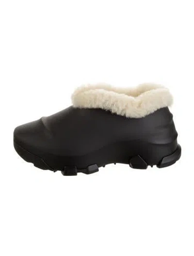 Pre-owned Givenchy Rubber Chunky Sneakers In Black