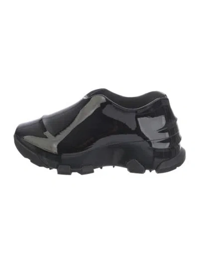 Pre-owned Givenchy Rubber Chunky Sneakers In Black