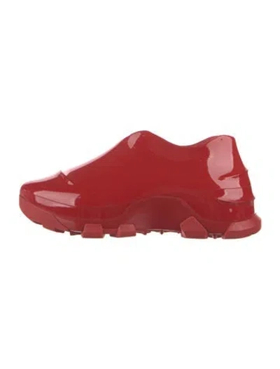 Pre-owned Givenchy Rubber Chunky Sneakers In Red