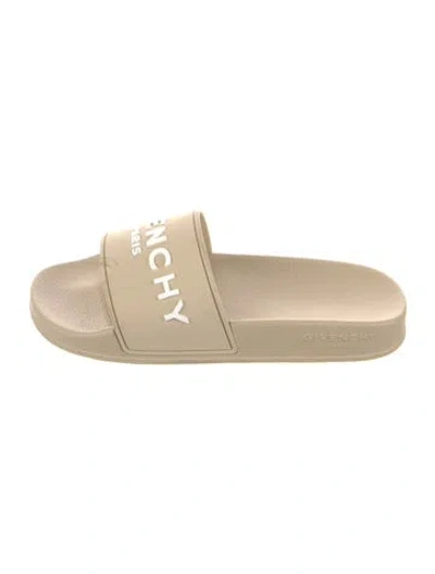 Pre-owned Givenchy Rubber Graphic Print In Neutrals