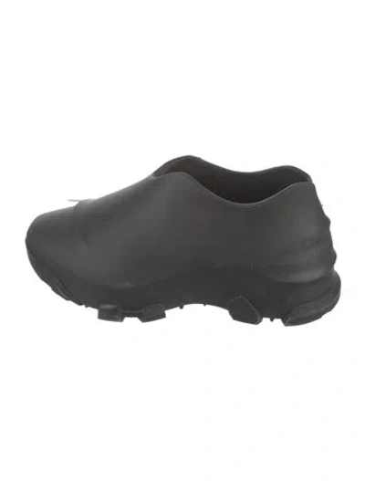 Pre-owned Givenchy Rubber Rain Boots In Black