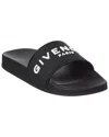 Givenchy Rubber Slide In Black