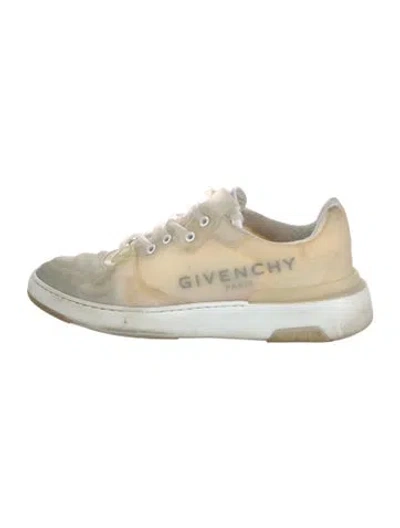 Pre-owned Givenchy Rubber Sneakers In Neutrals