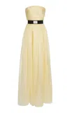 Givenchy Ruched Silk-organza Gown