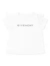 Givenchy Ruffle Sleeve T-shirt In Weiss