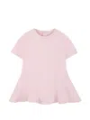 Givenchy Cotton Logo Dress In Pink