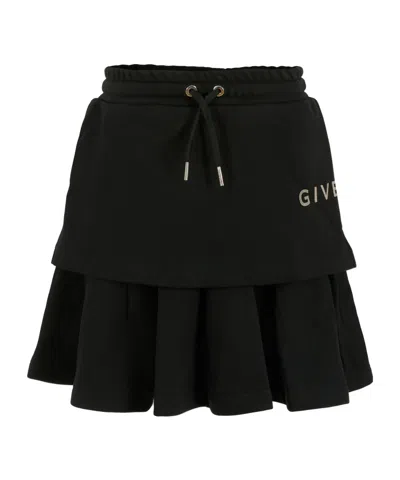 Givenchy Ruffled Skirt In Black