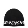 Givenchy Men's Wool Hat Black/white In Black
