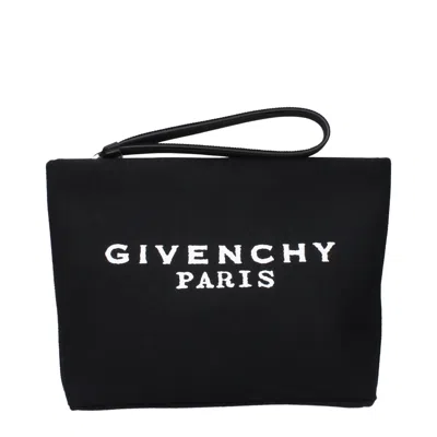 Givenchy Women's Clutch Black Fabric