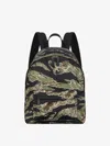 Givenchy Essential U Backpack In Nylon With Camo Print In Multicolor