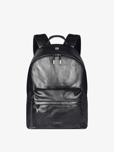 Givenchy Oversized Essential U Backpack In Grained Leather In Multicolor